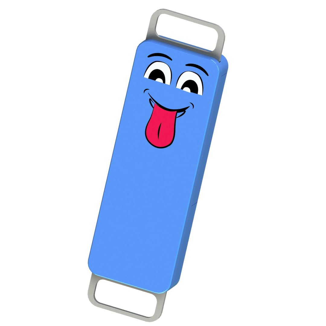 Blix Queaky- STEM Toy, Experimental Toy, Queaky is not just Musical and Sound Toy, Learn Through Play (Blue)