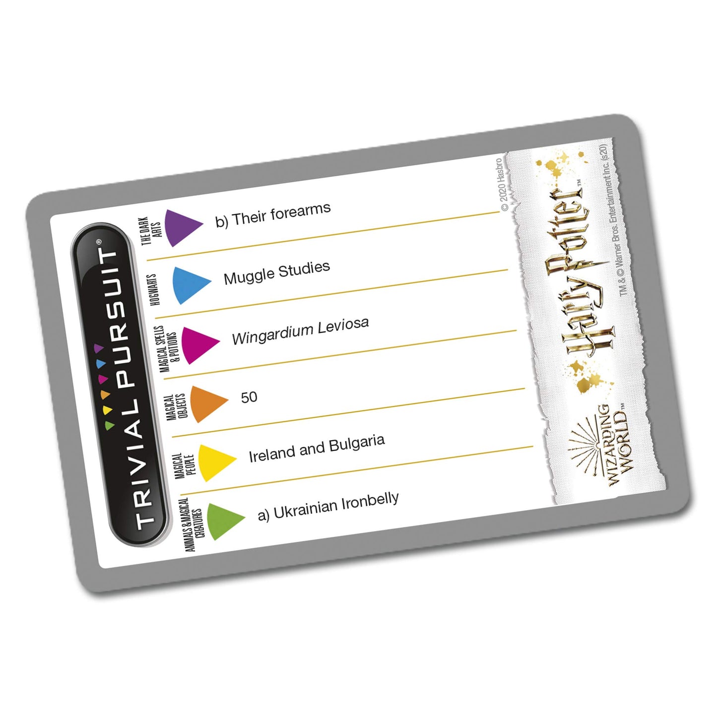 Hasbro Gaming Trivial Pursuit: Wizarding World Harry Potter Edition Board Game