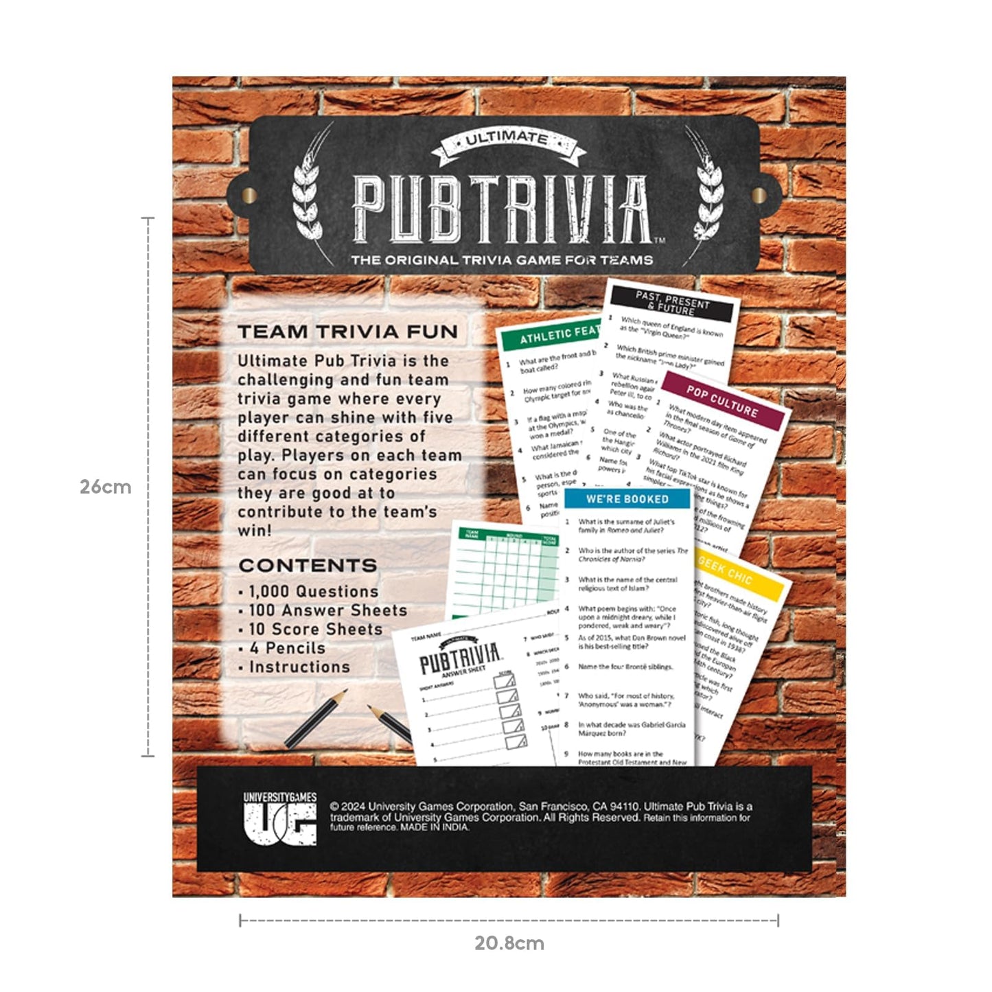 Funskool Ultimate Pub Trivia Strategy Board Game