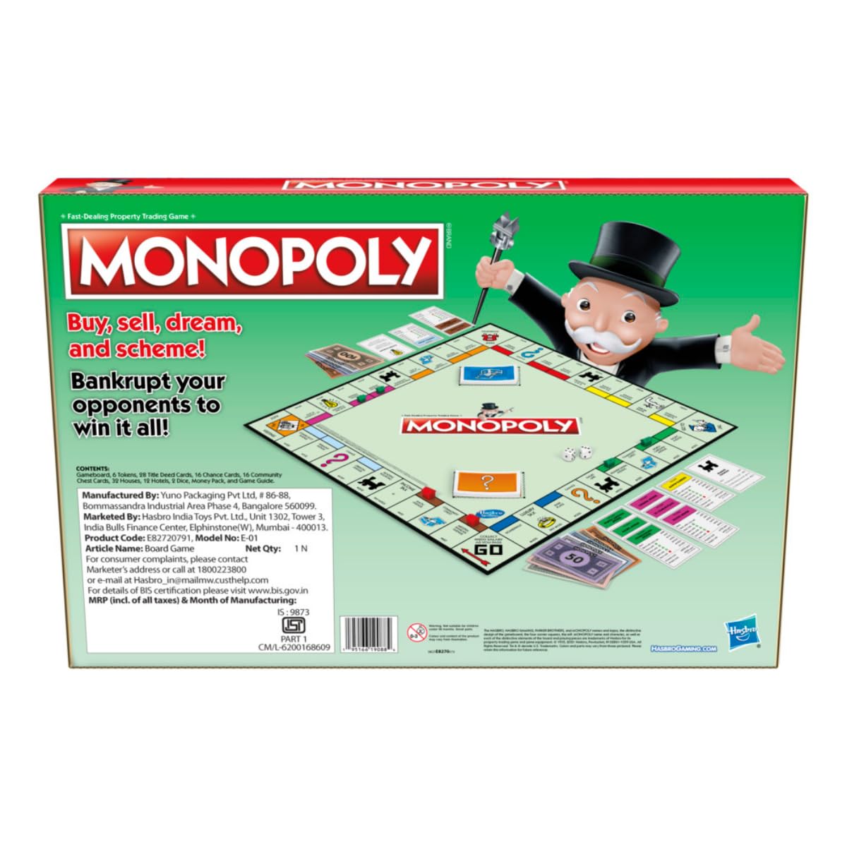 Hasbro Monopoly Board Game