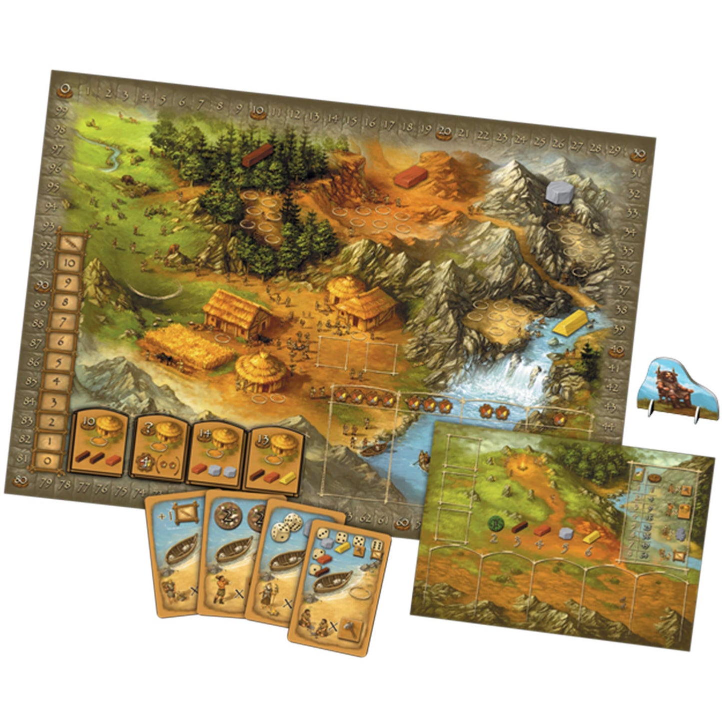 Stone Age Board Game Engaging Worker Placement Strategy for Civilization Building