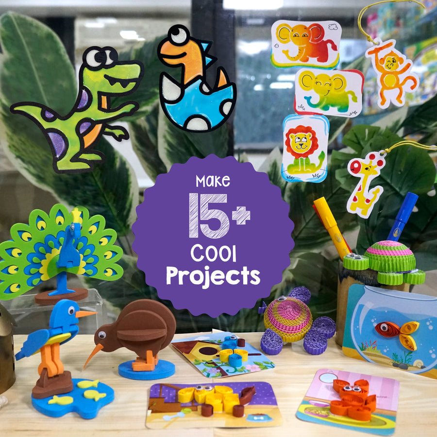 Imagimake DIY 5 in 1 Awesome Craft Kit