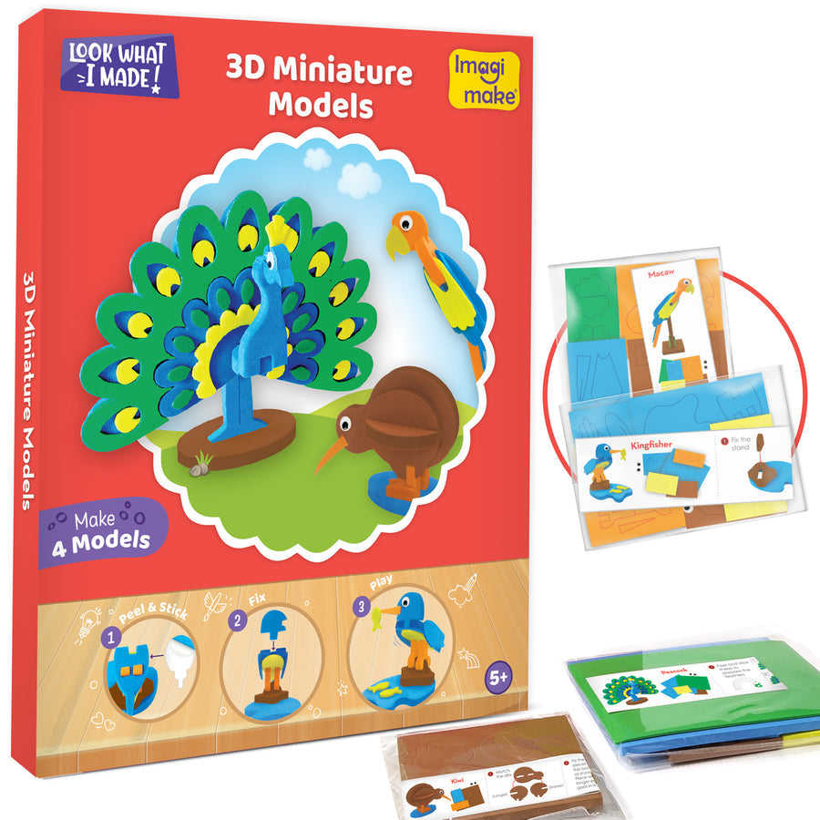 Imagimake DIY 5 in 1 Awesome Craft Kit