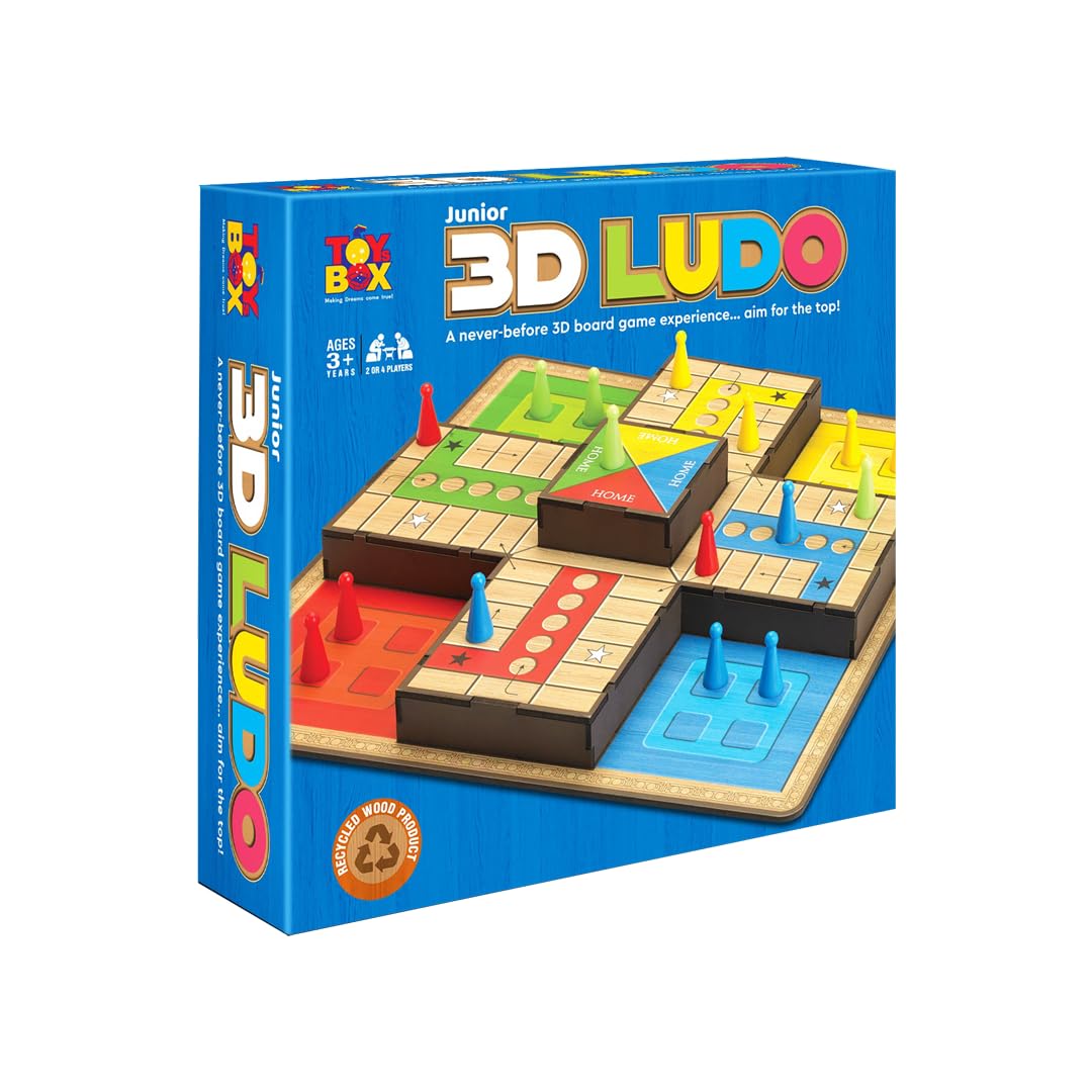 Toysbox Junior 3D Ludo Board Game