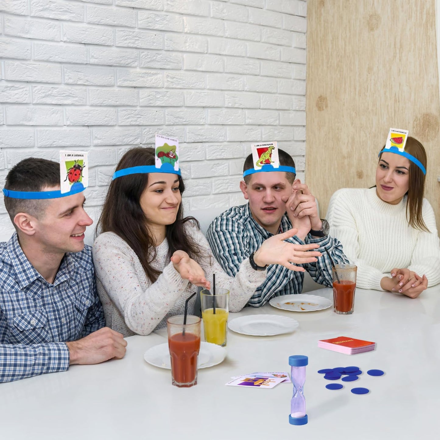 HedBanz Game The Quick Question Game of What Am I?