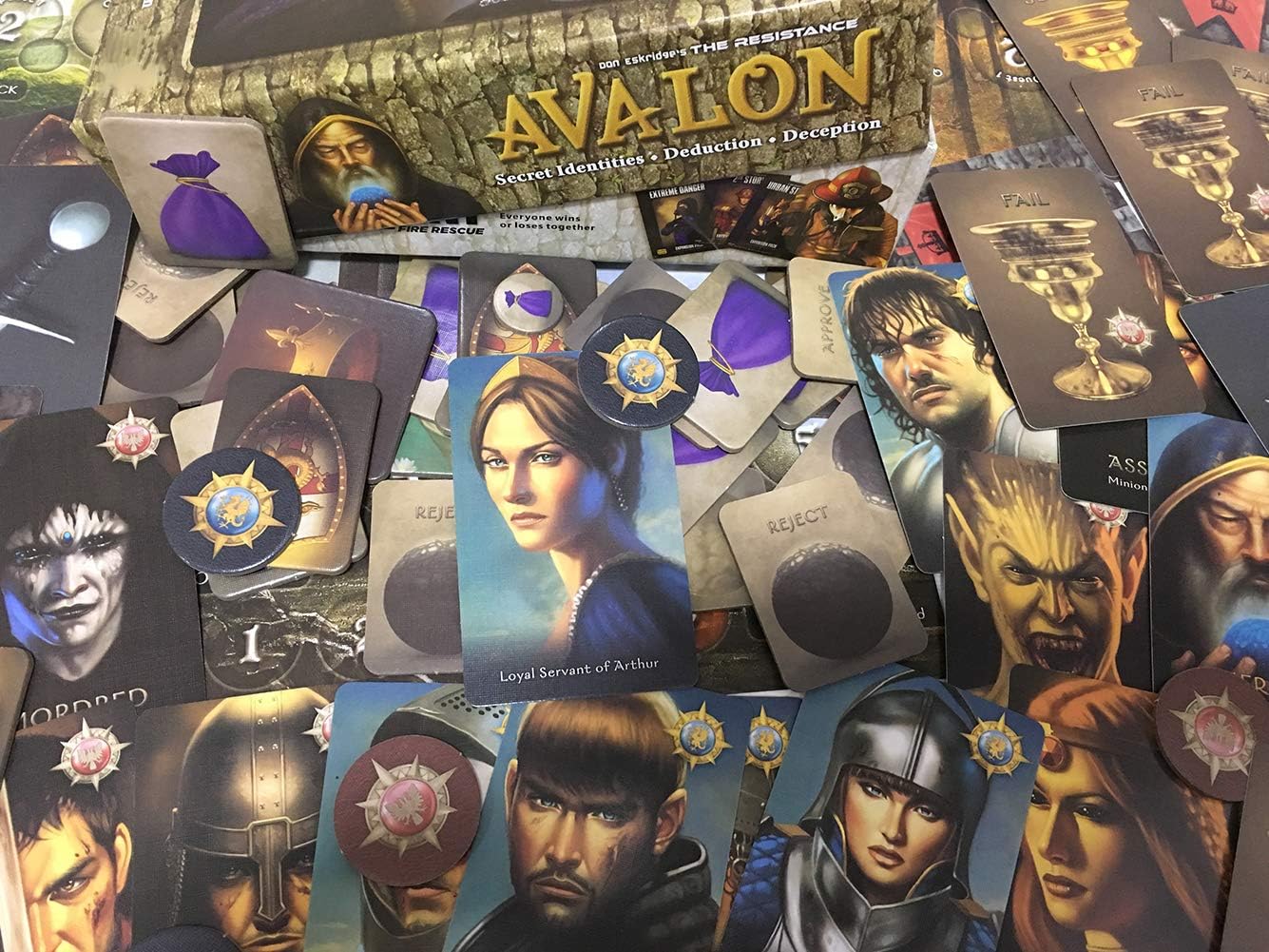 The Resistance Avalon Card Game - Thrilling Social Deduction Board Game
