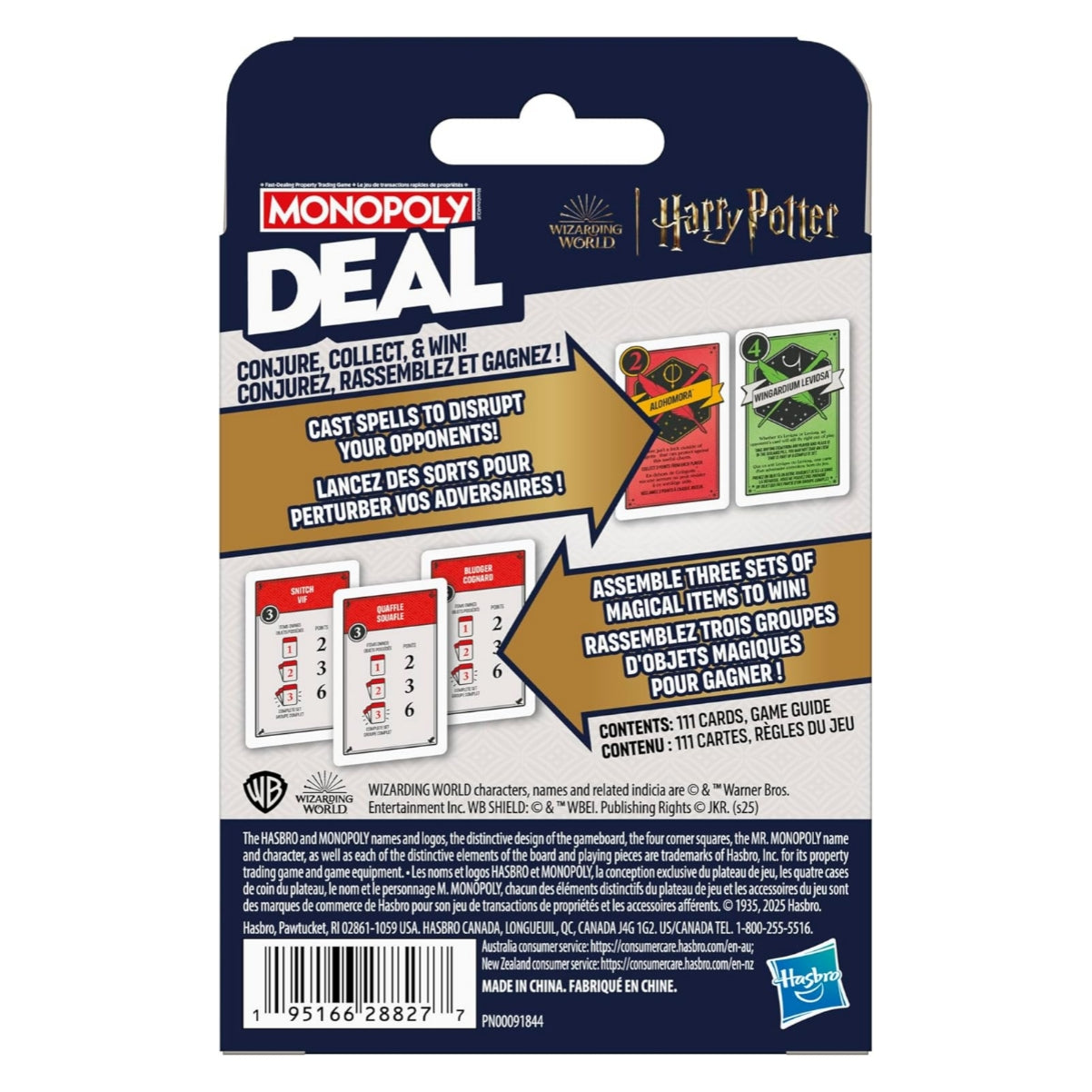 Hasbro Monopoly Deal: Harry Potter Card Game
