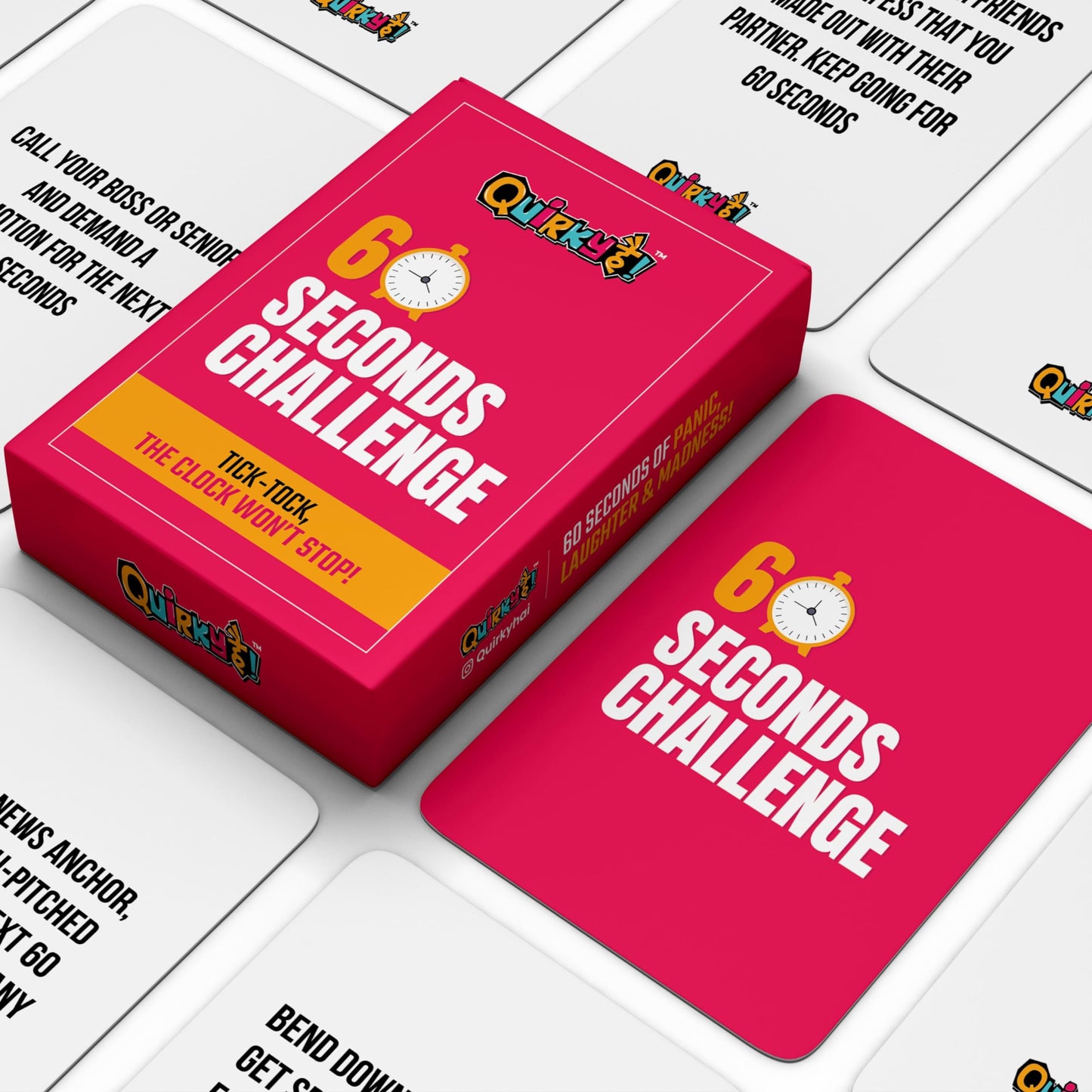 Quirky Hai 60 Seconds Challenge Card Game