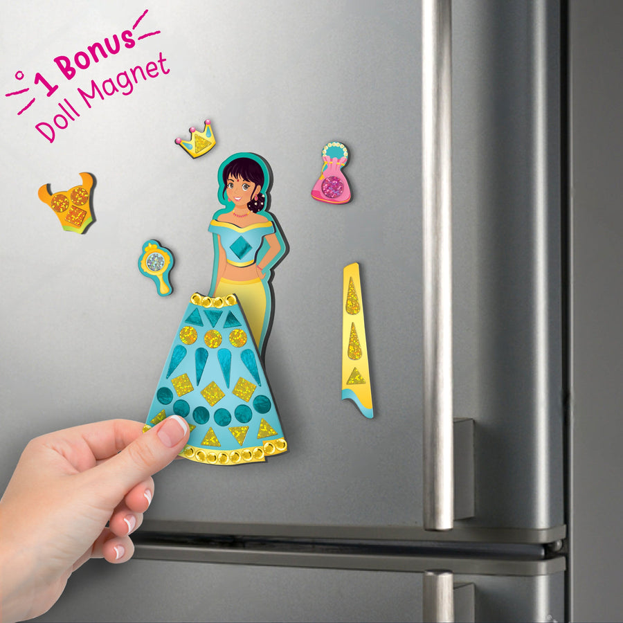 Imagimake DIY Magnetic Dress-Up Indian Princess