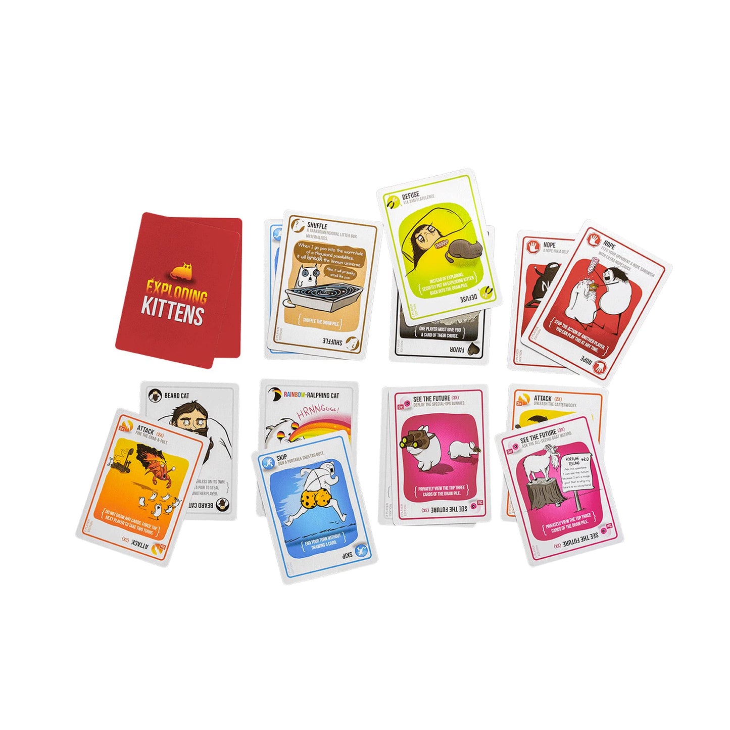 Exploding Kittens 2 Player Edition Card Game