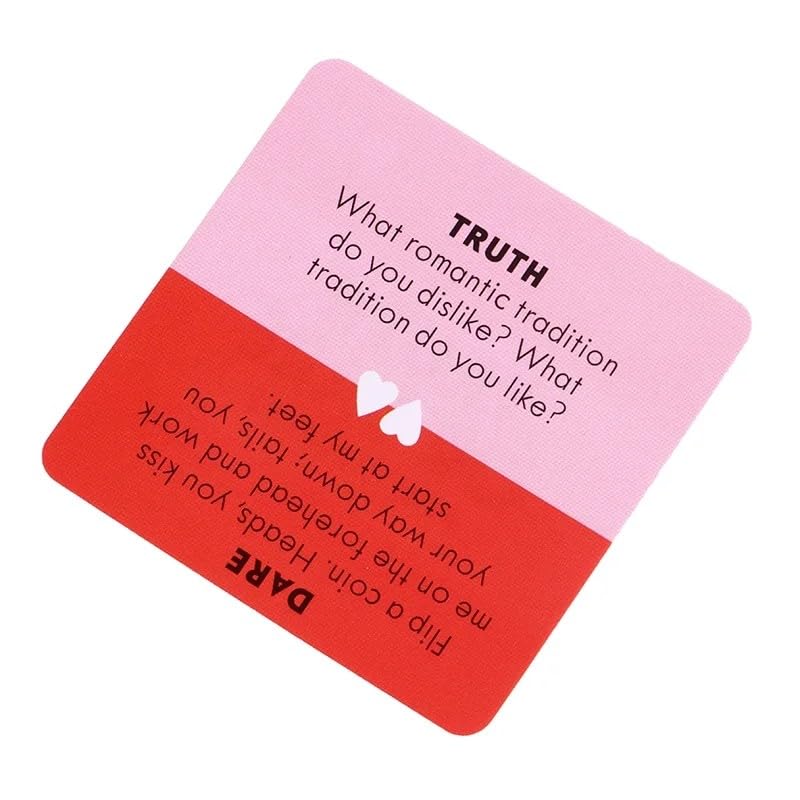 Truth Or Dares for Couples Card Game