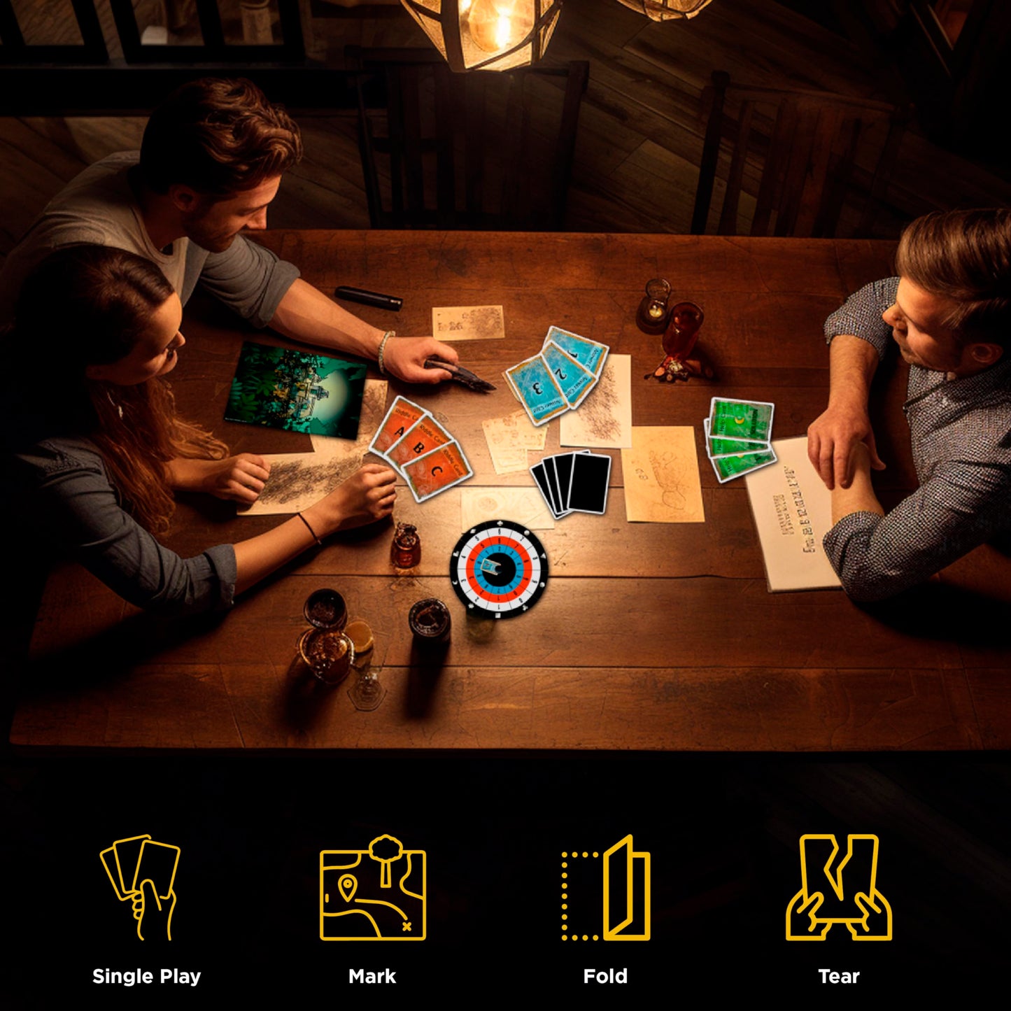 Thames & Kosmos Exit The House of Riddles Card Based Home Escape Room Game
