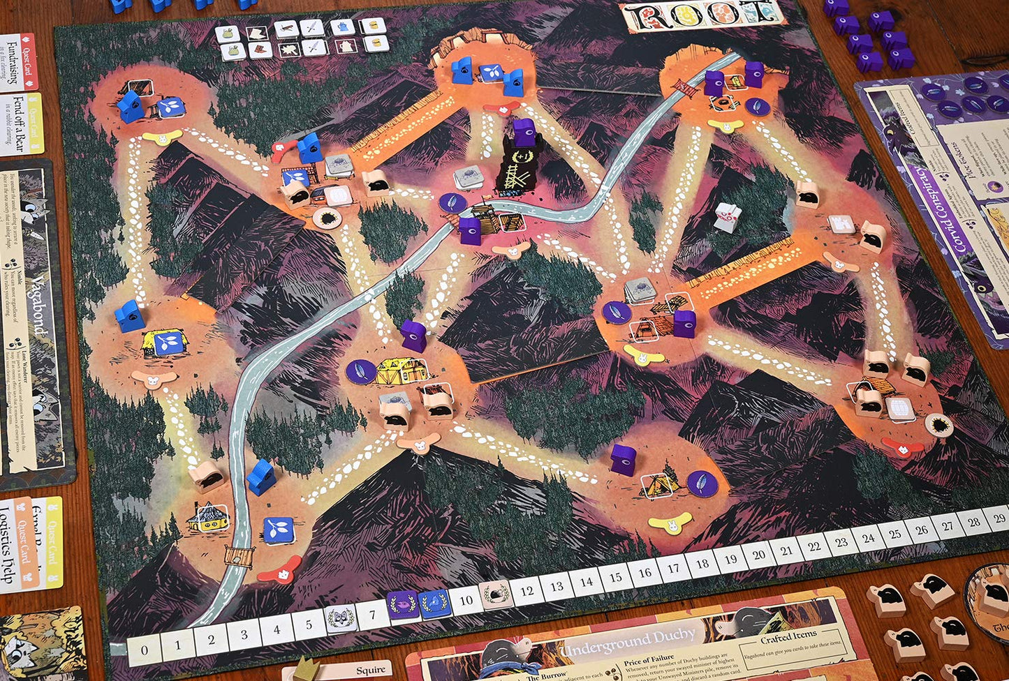 Root: The Underworld Expansion Board Game
