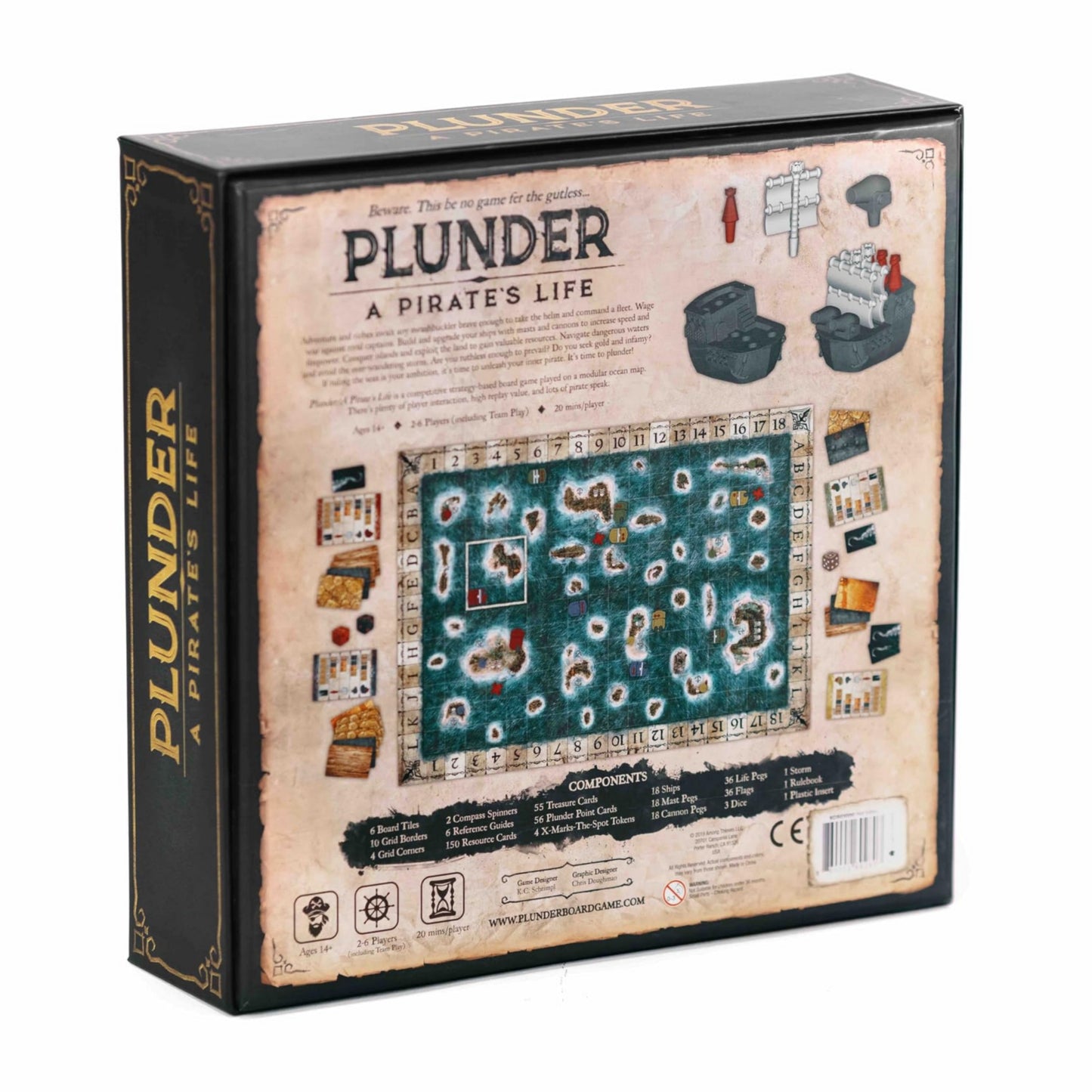 Plunder A Pirates Life Strategy Board Game