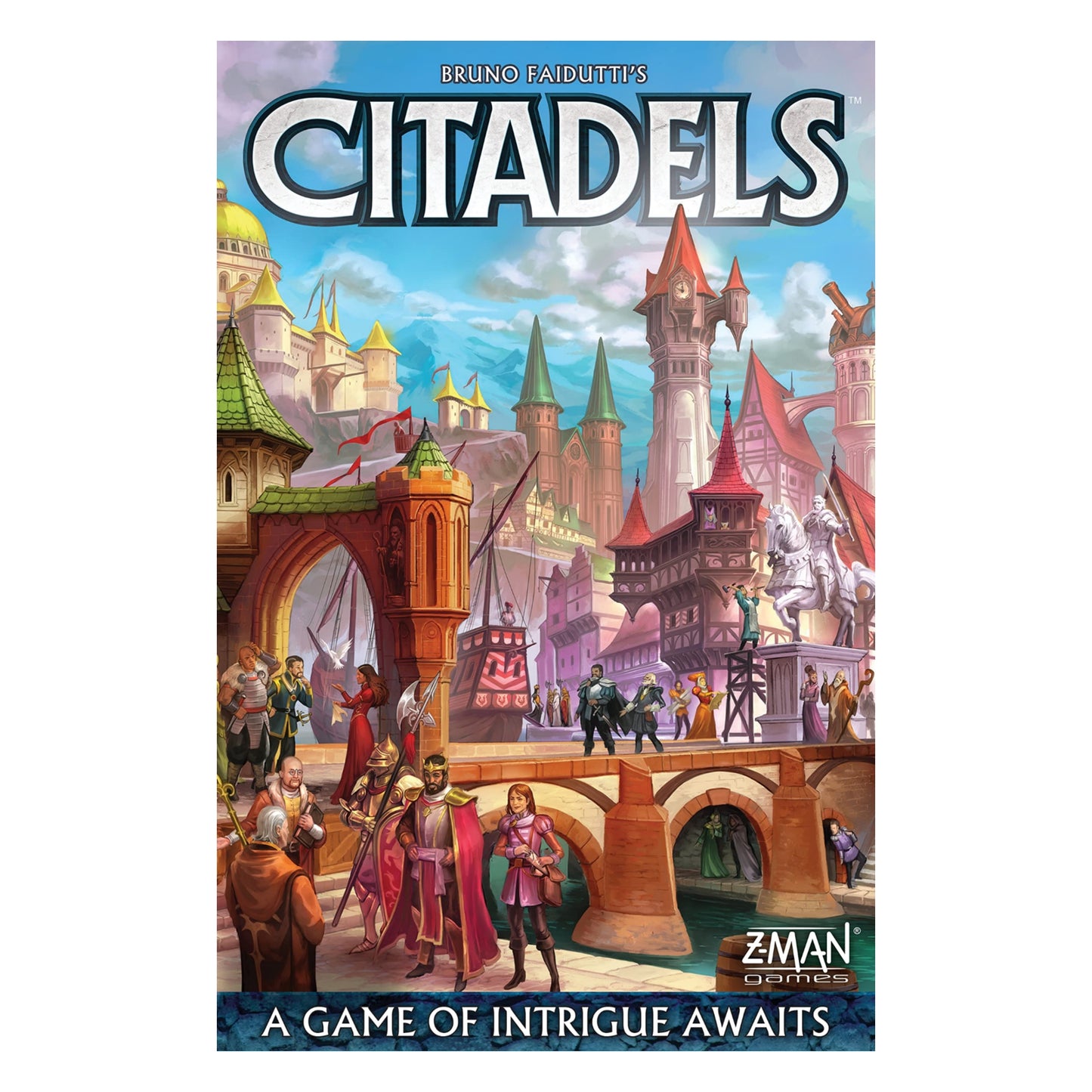 Z-man Citadels Revised Edition Strategy Board Game