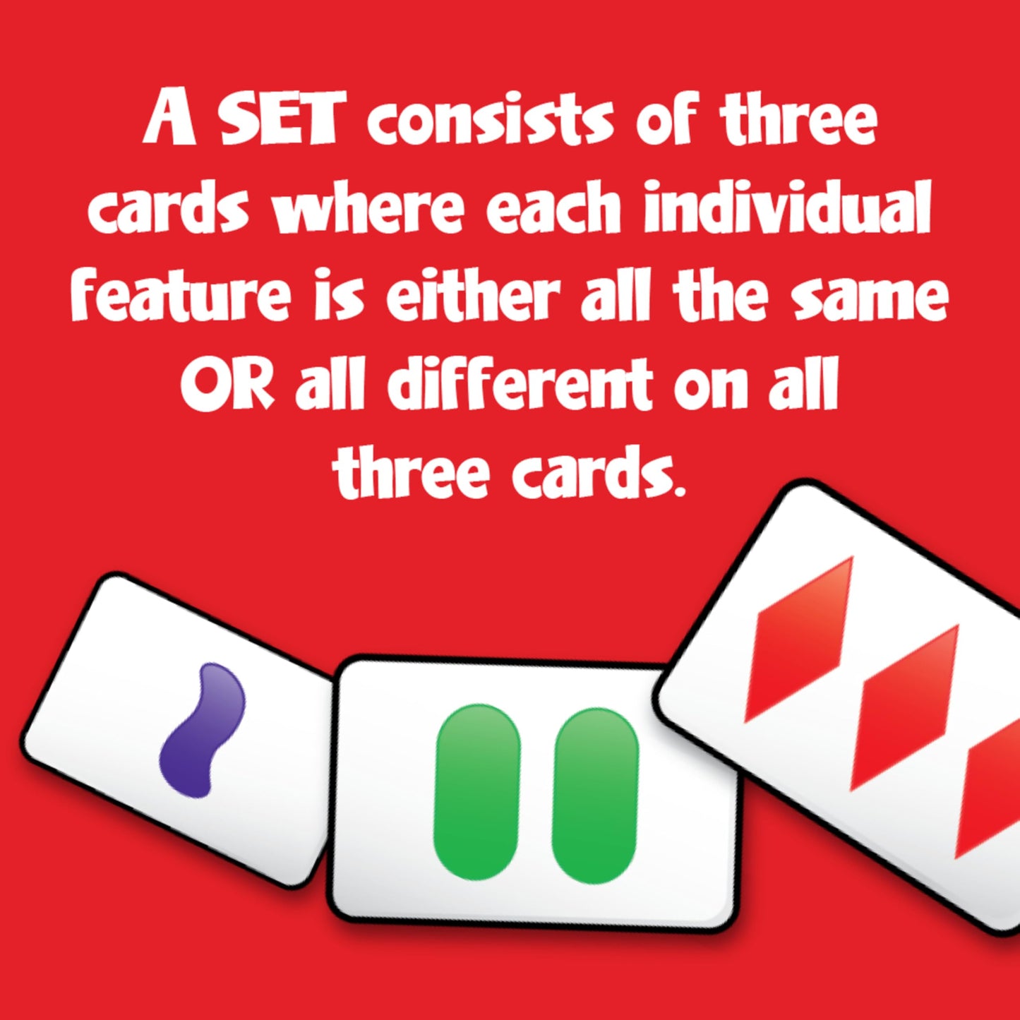 PlayMonster SET - The Family Card Game of Visual Perception Race to Find The Matches
