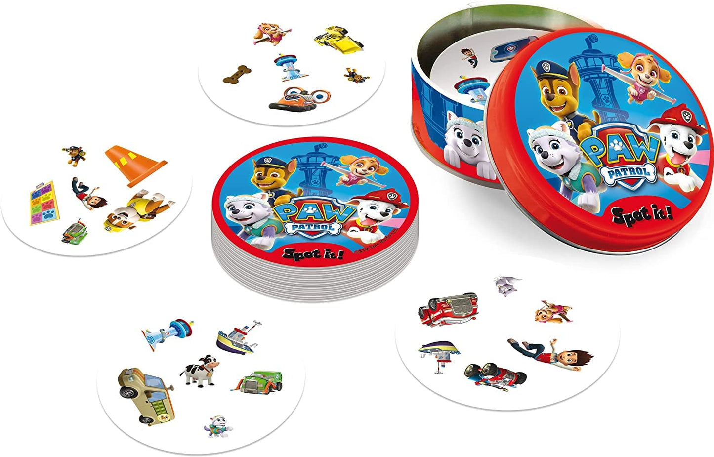 Spot It! Dobble Paw Patrol - Beloved Family Card Game with Paw Patrol Characters!