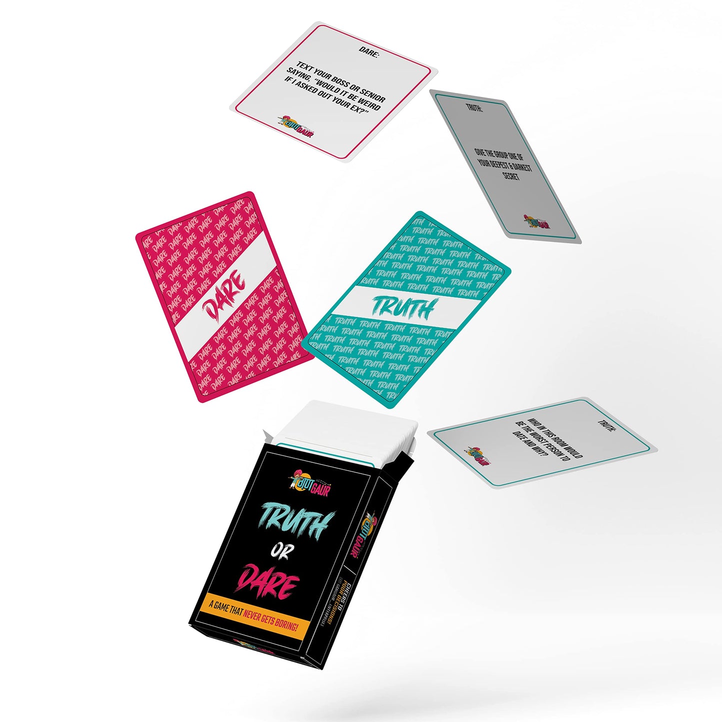 Quirky Hai Truth Or Dare Adult Card Game for Crazy Party Times