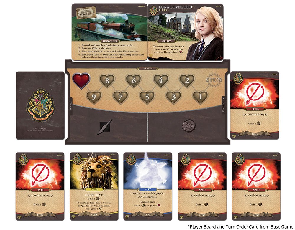USAopoly Harry Potter Hogwarts Battle - The Monster Box of Monsters Expansion Card Game