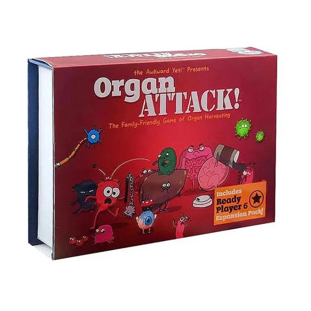Awkward Yeti Organ Attack Card Game