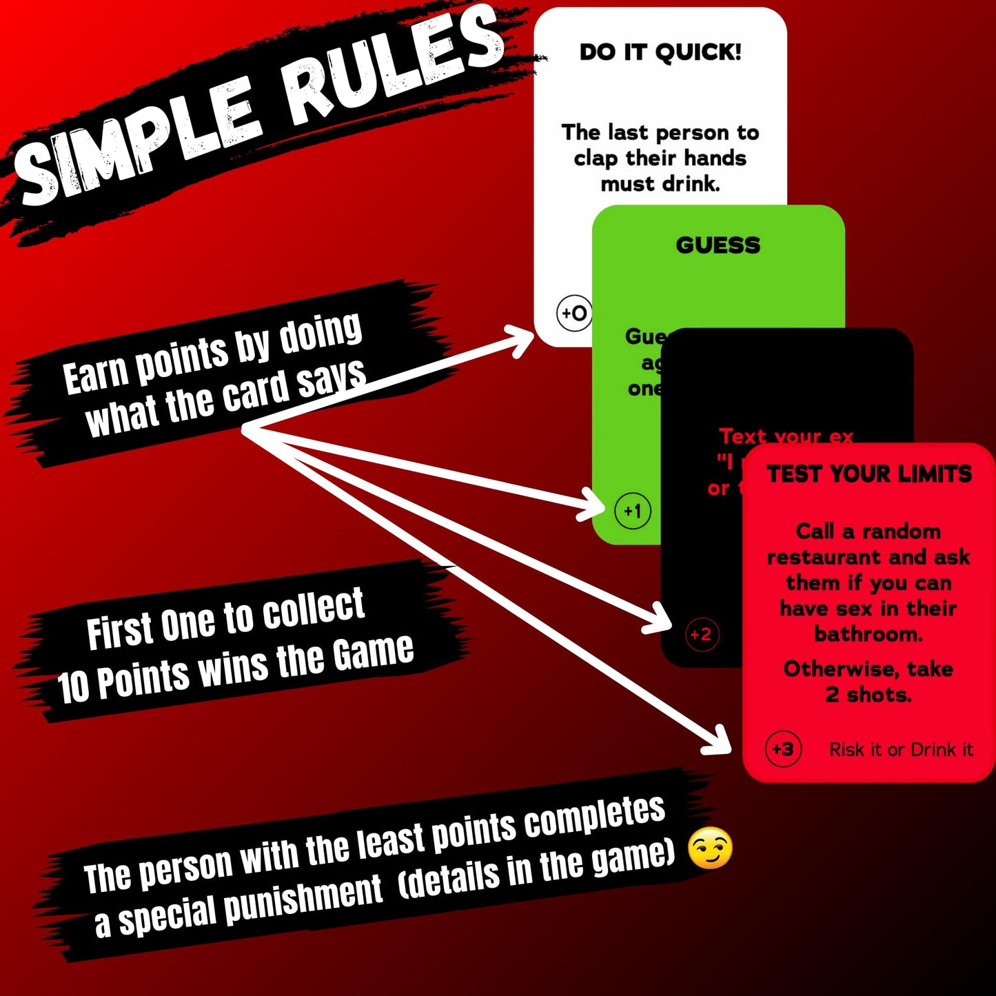 RISK IT OR DRINK IT Fun Drinking Game for Parties: 150 Hilarious Dares & Risky Questions for Adults Games Nights