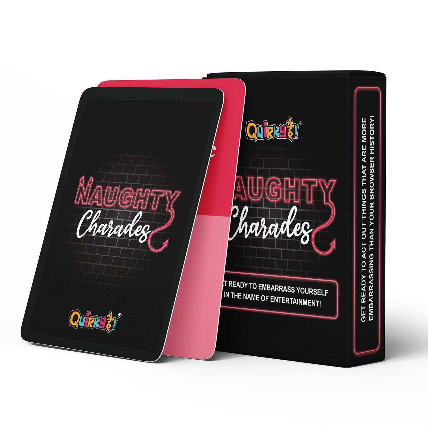 Quirky Hai Naughty Charades Card Game Hilarious Party Game