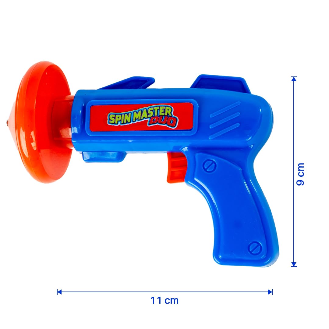 Ratna's Spin Master Duo Combo of Flying Wheels & Spinning Tops, Outdoor & Indoor Play Toy for Kids 5+ Years