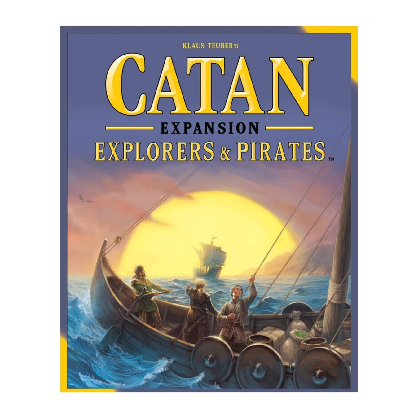 Catan Explorers & Pirates Board Game Expansion - Set Sail on Epic Adventures! Strategy Game Family Game for Ages 12+ 3-4 Players