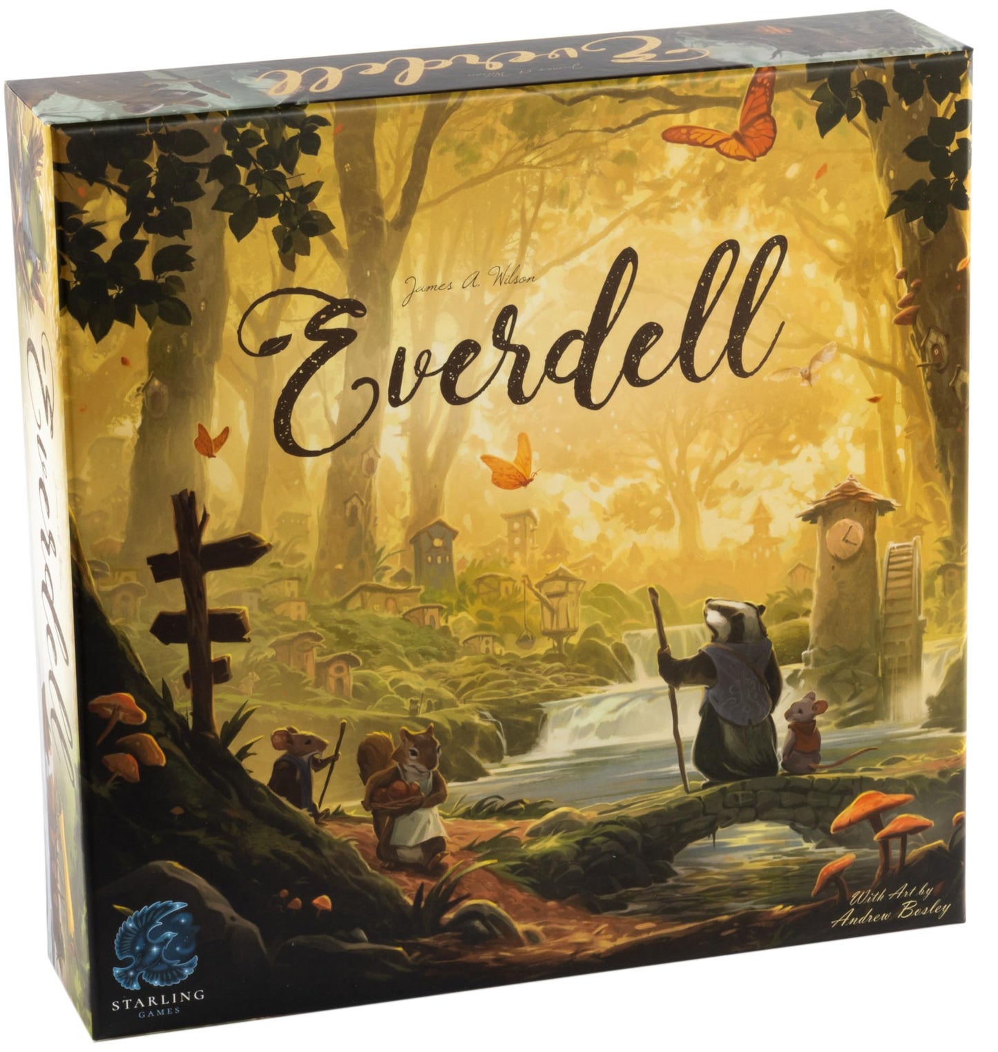 Everdell Board Game Where You Build a Woodland City Full of Adorable Critters