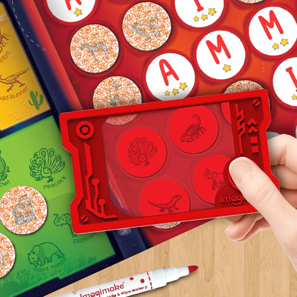 Imagimake Rescue Quest–Animals & Habitats Spin, Discover & Rescue Animals Educational Toys