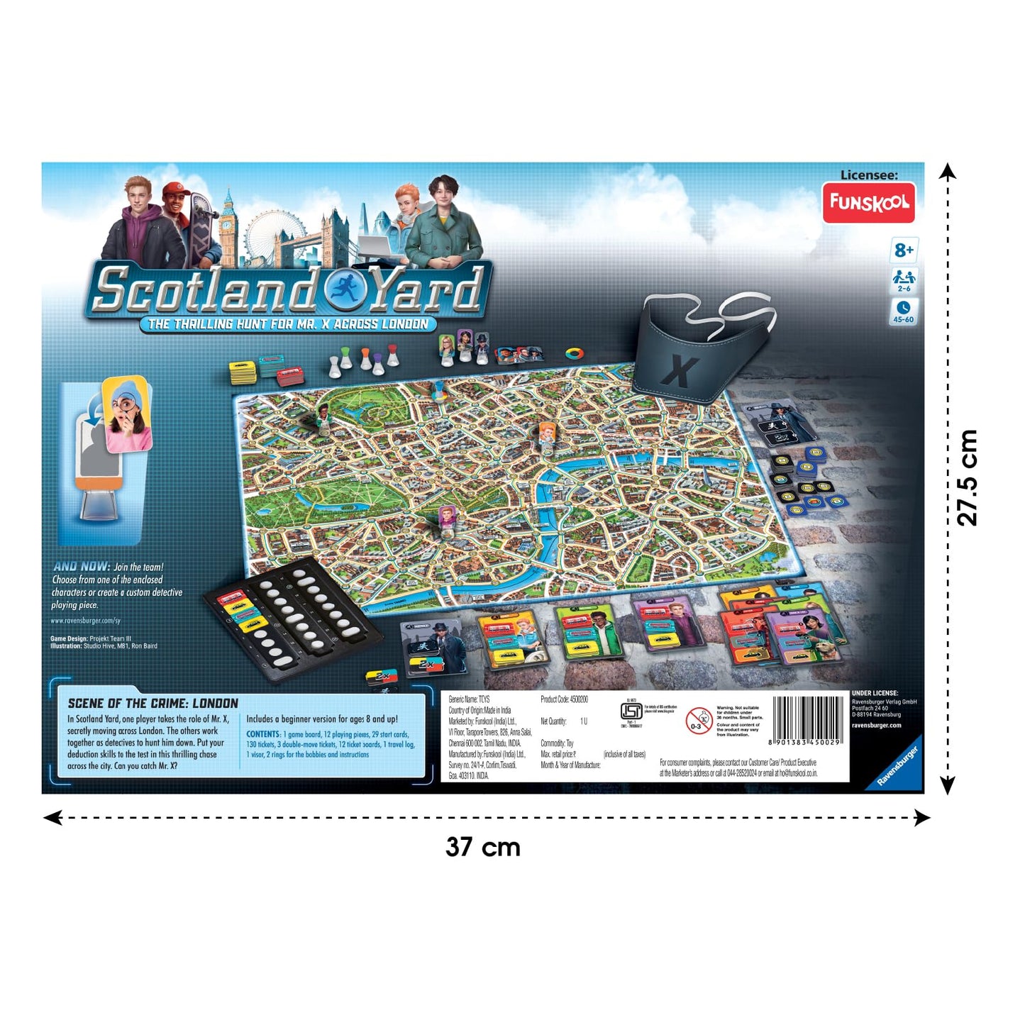 Funskool Scotland Yard Deluxe
