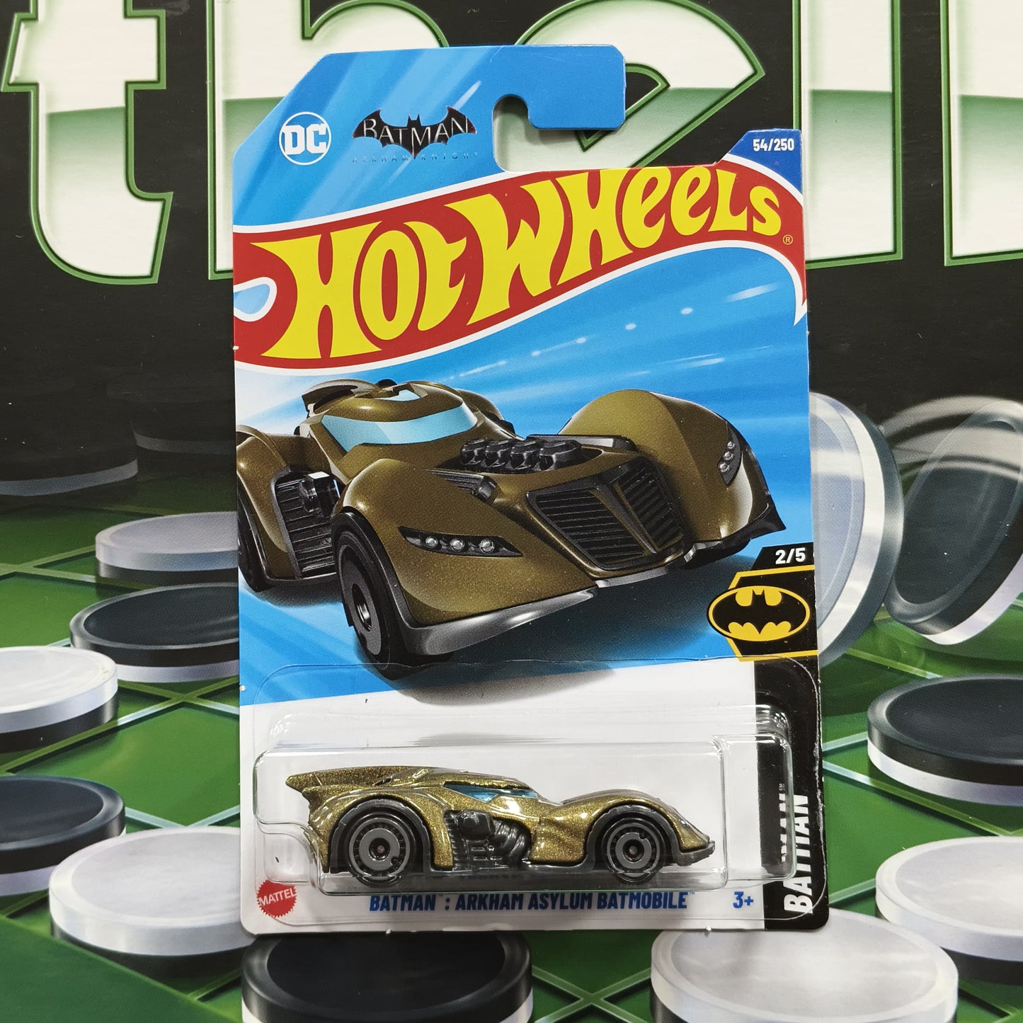 Hot Wheels Batman Arkham Asylum Batmobile