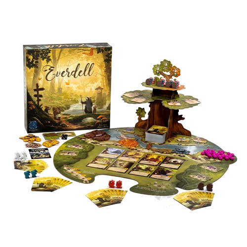 Everdell Board Game Where You Build a Woodland City Full of Adorable Critters