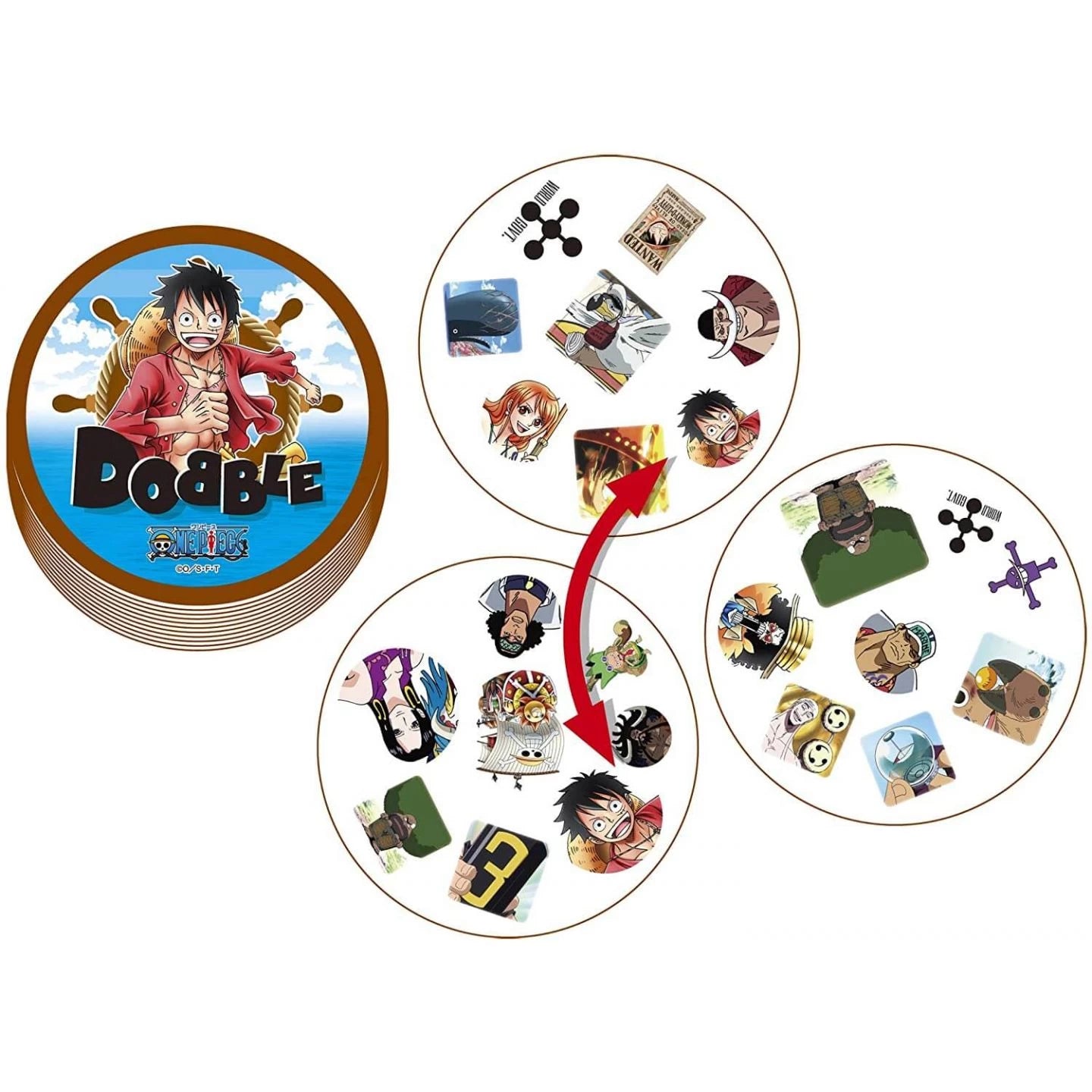 Spot it! Dobble One Piece Card Game