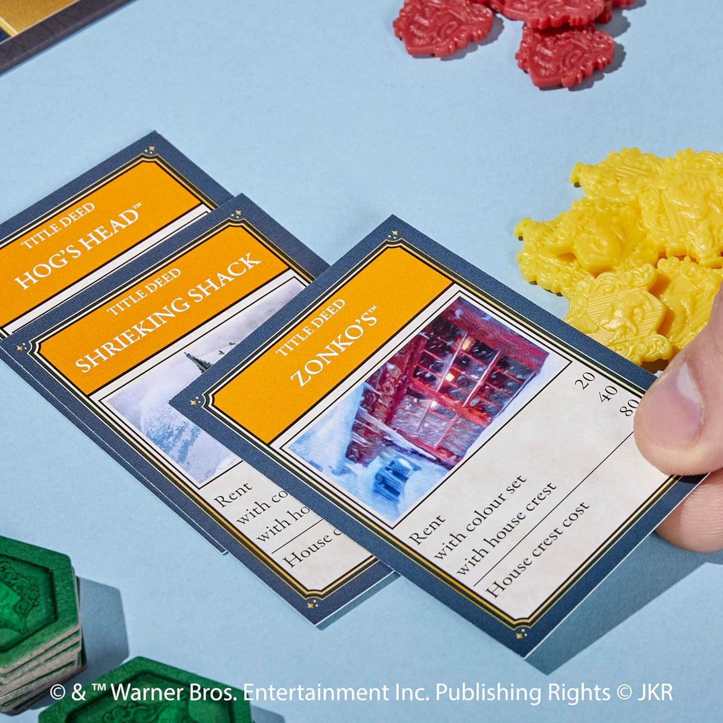 Hasbro Monopoly Harry Potter Edition Board Game A Magical Adventure at Hogwarts