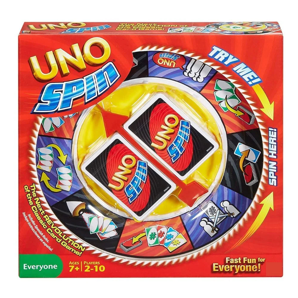 Uno Spin The Spinning Card Game