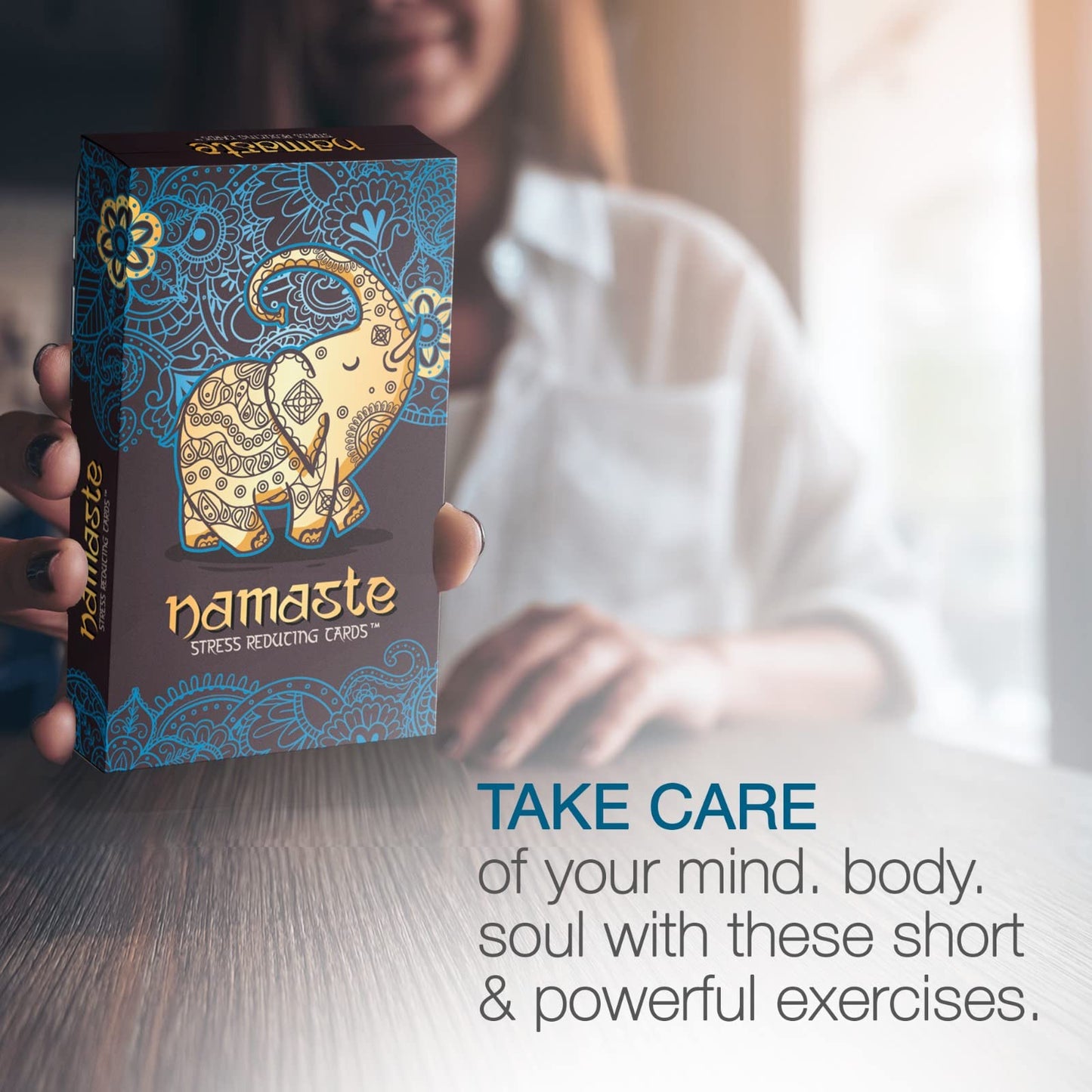 Namaste Mindfulness Cards - Stress & Anxiety Relief Meditation Cards