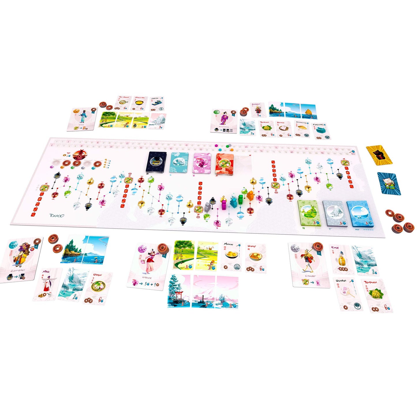 Fun Forge Tokaido Strategy Travel Adventure Board Game