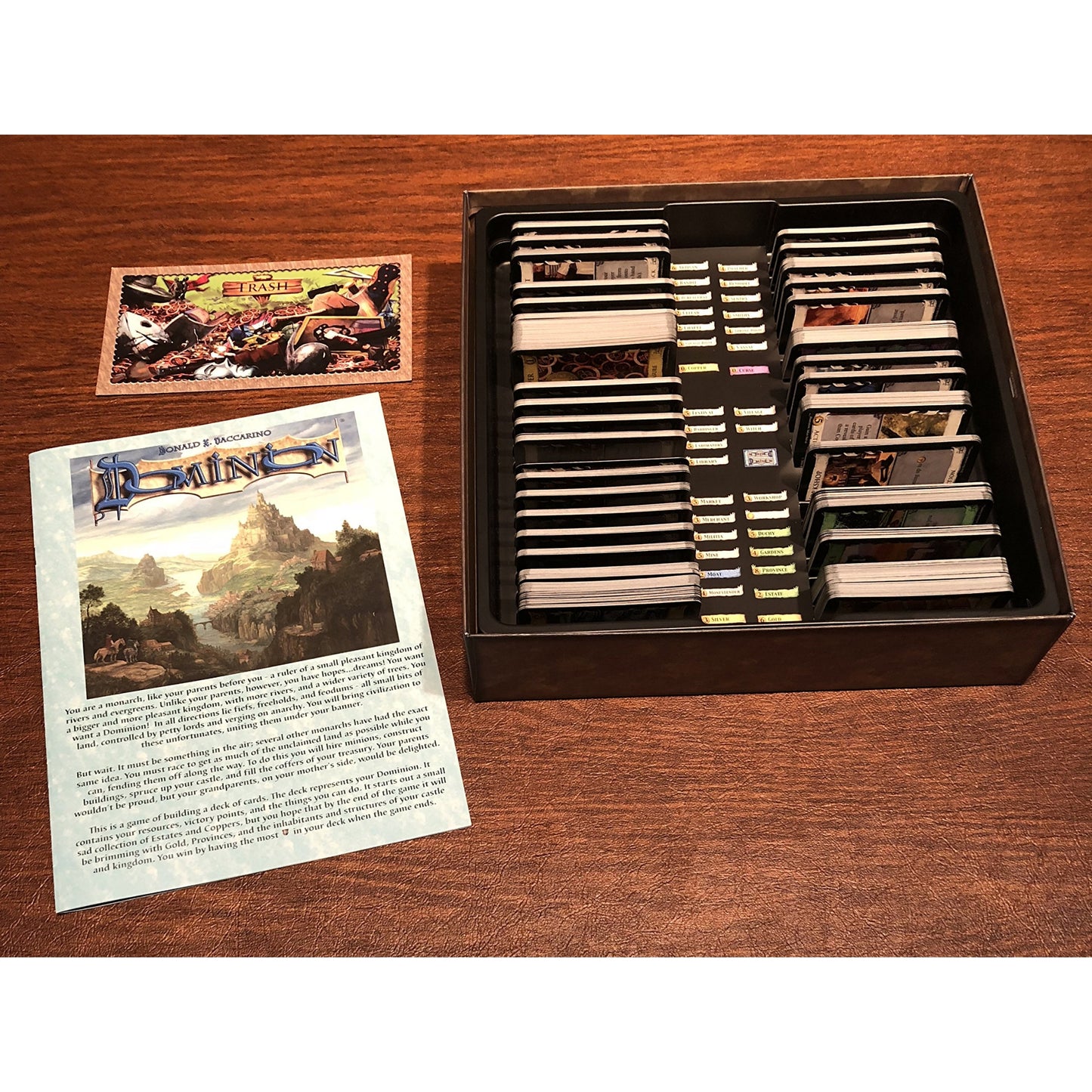 Rio Grande Games Dominion 2nd Edition Deckbuilding Strategy Board Game