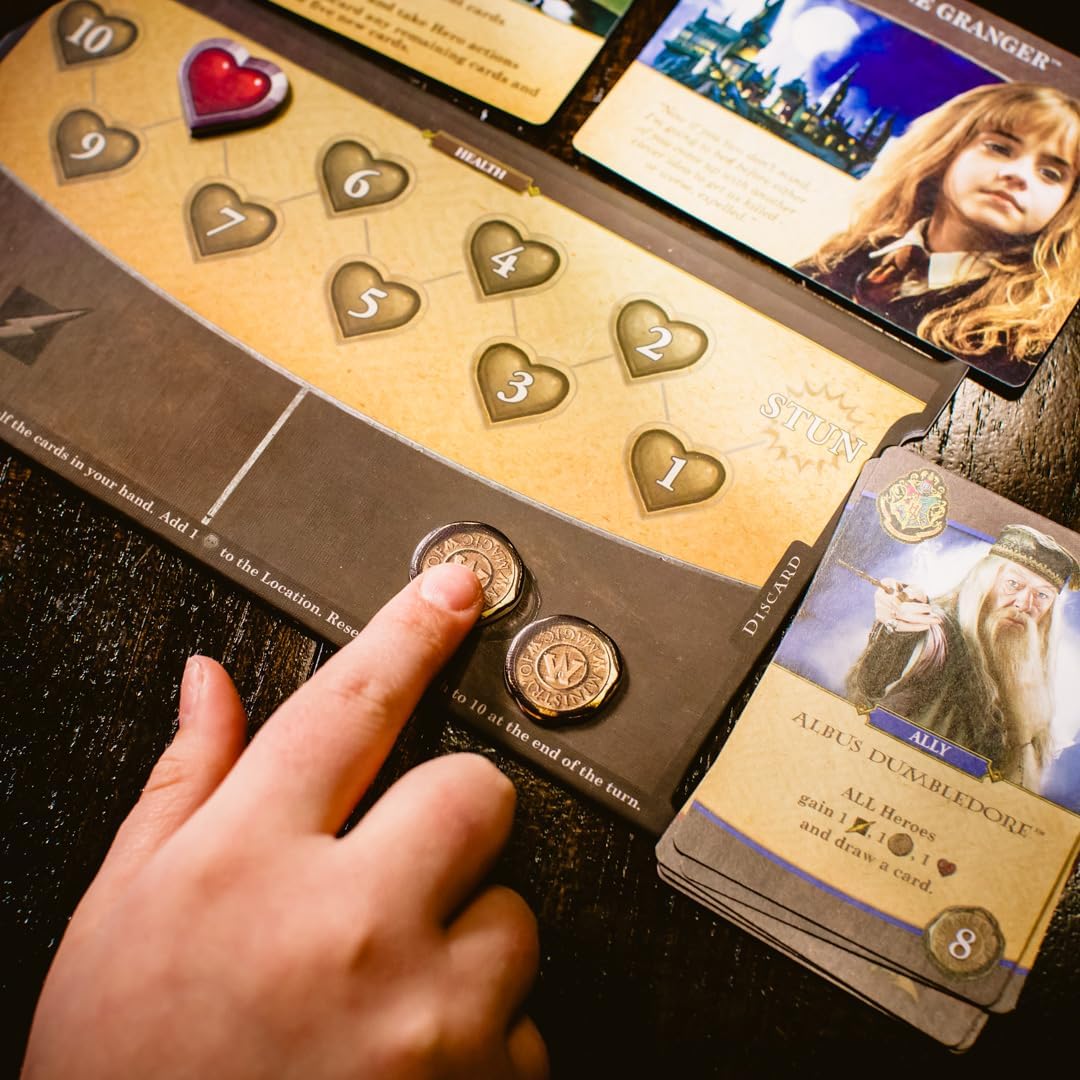 USAopoly Harry Potter Hogwarts Battle Cooperative Deck Building Card Game