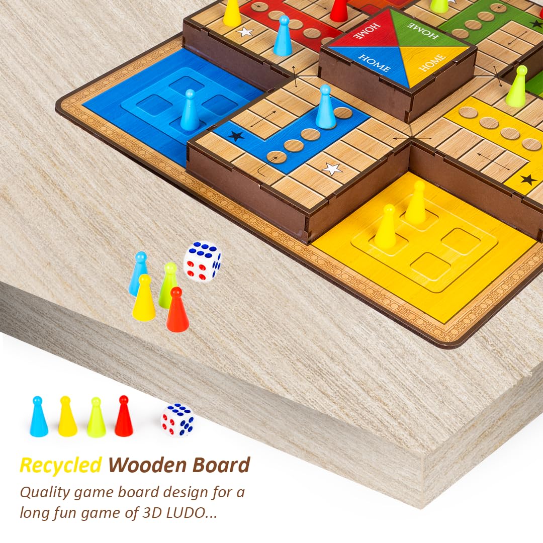 Toysbox Junior 3D Ludo Board Game