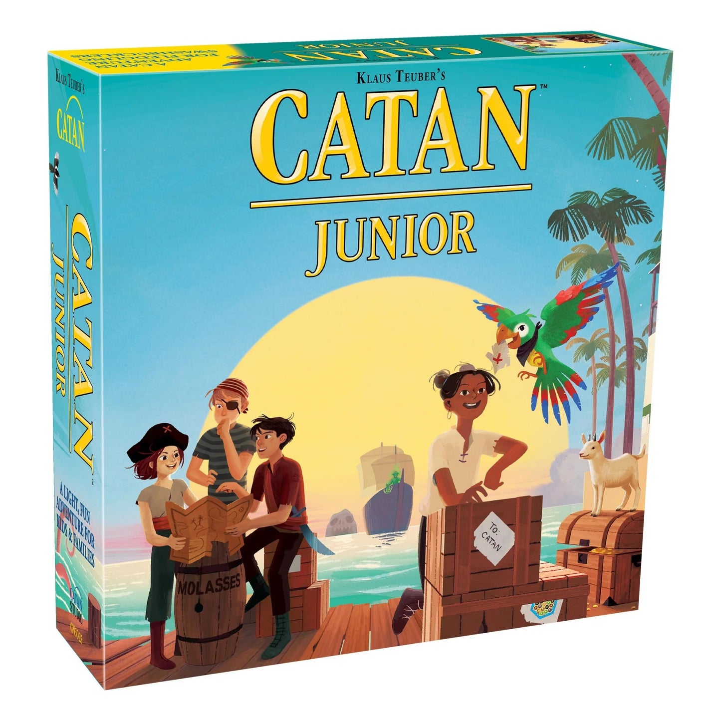 Catan Junior Board Game - Swashbuckling Adventure for Young Pirates! Strategy Game