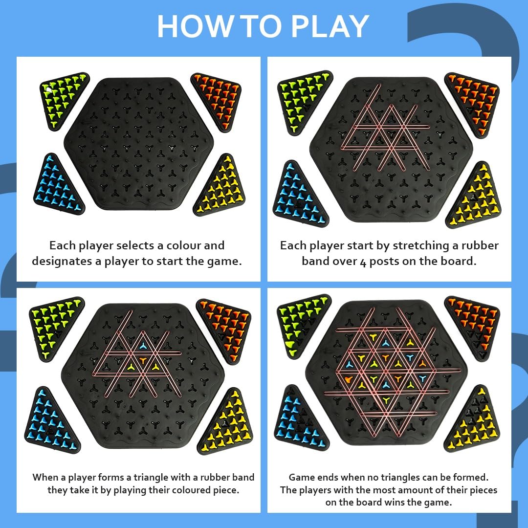 Ratna's Triangle Twist Strategy Board Game