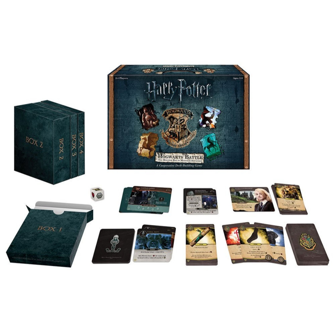 USAopoly Harry Potter Hogwarts Battle - The Monster Box of Monsters Expansion Card Game