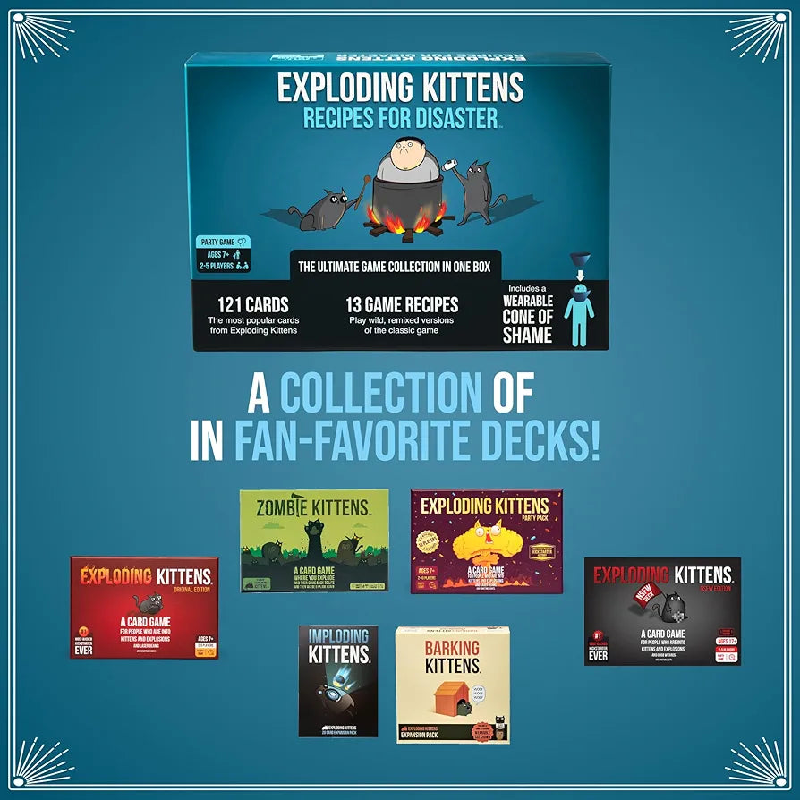 Exploding Kittens Recipes for Disaster