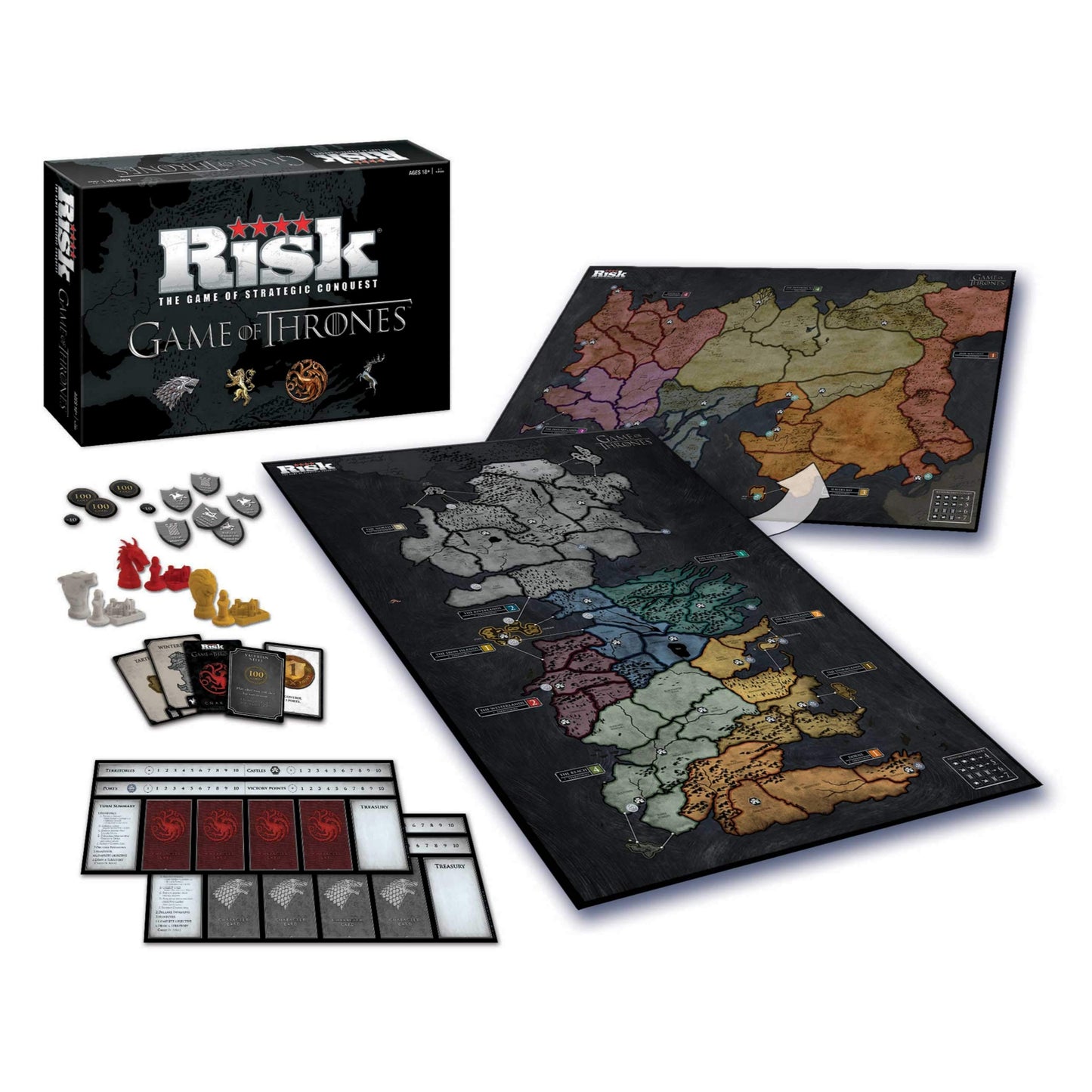 USAOPOLY Risk Game of Thrones Strategy Board Game