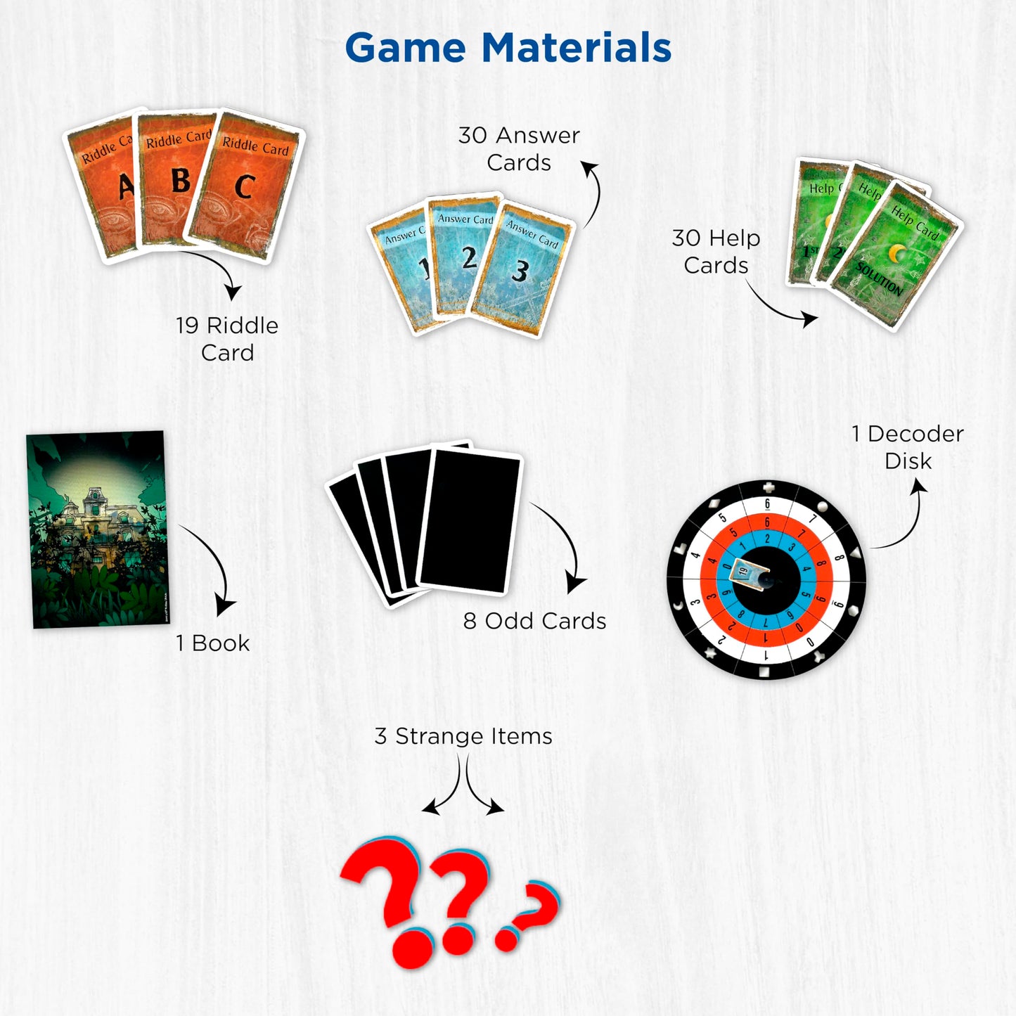 Thames & Kosmos Exit The House of Riddles Card Based Home Escape Room Game