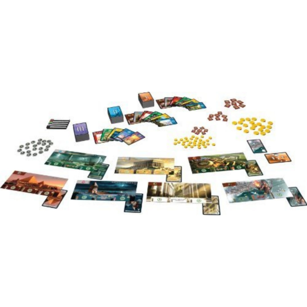 Repos Production Asmodee 7 Wonders Board Game - Lead Your Civilization to Prosperity