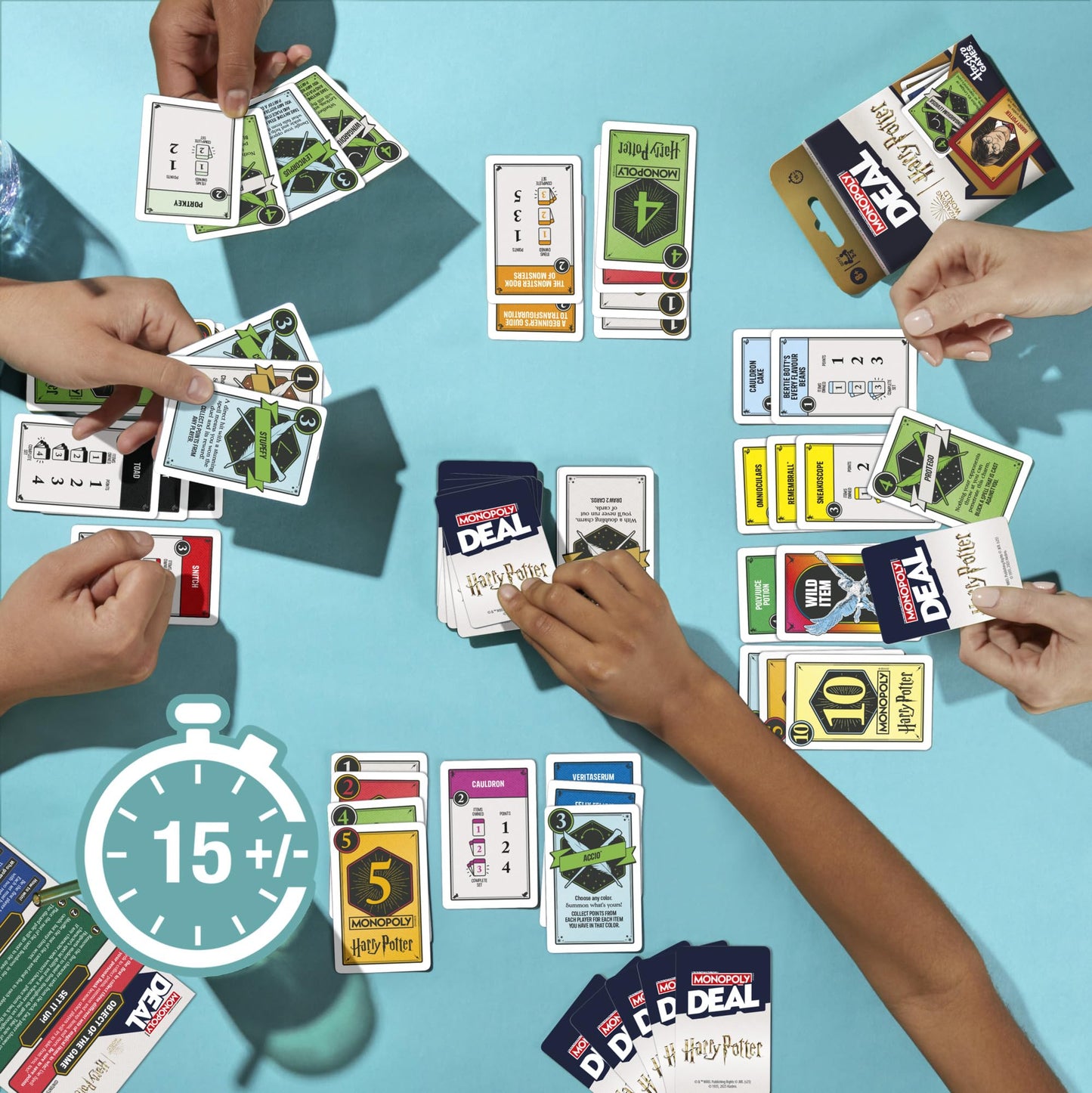 Hasbro Monopoly Deal: Harry Potter Card Game
