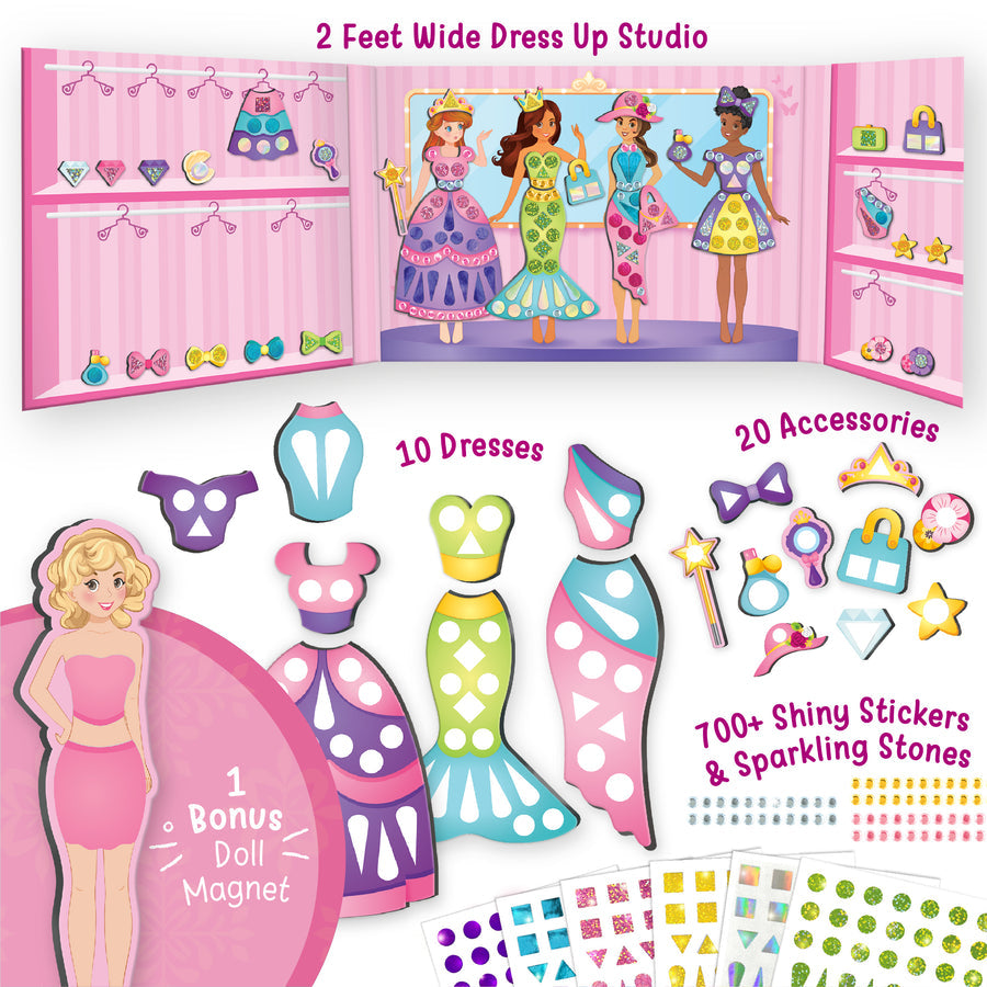Imagimake DIY Magnetic Dress-Up Princess